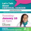 ZOOM Talk: What Every Woman Should Know About Cervical Cancer